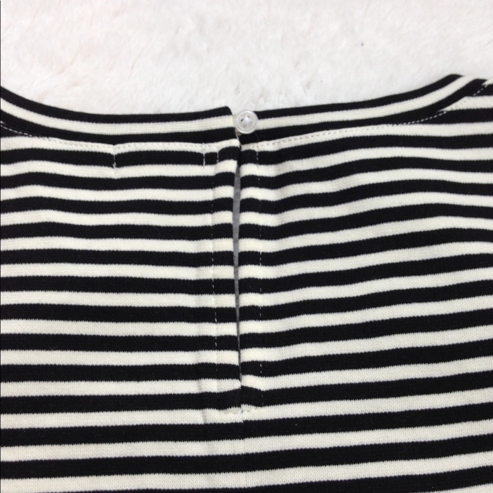 J. Crew Nautical Striped Ruffle Top - Picture 5 of 9